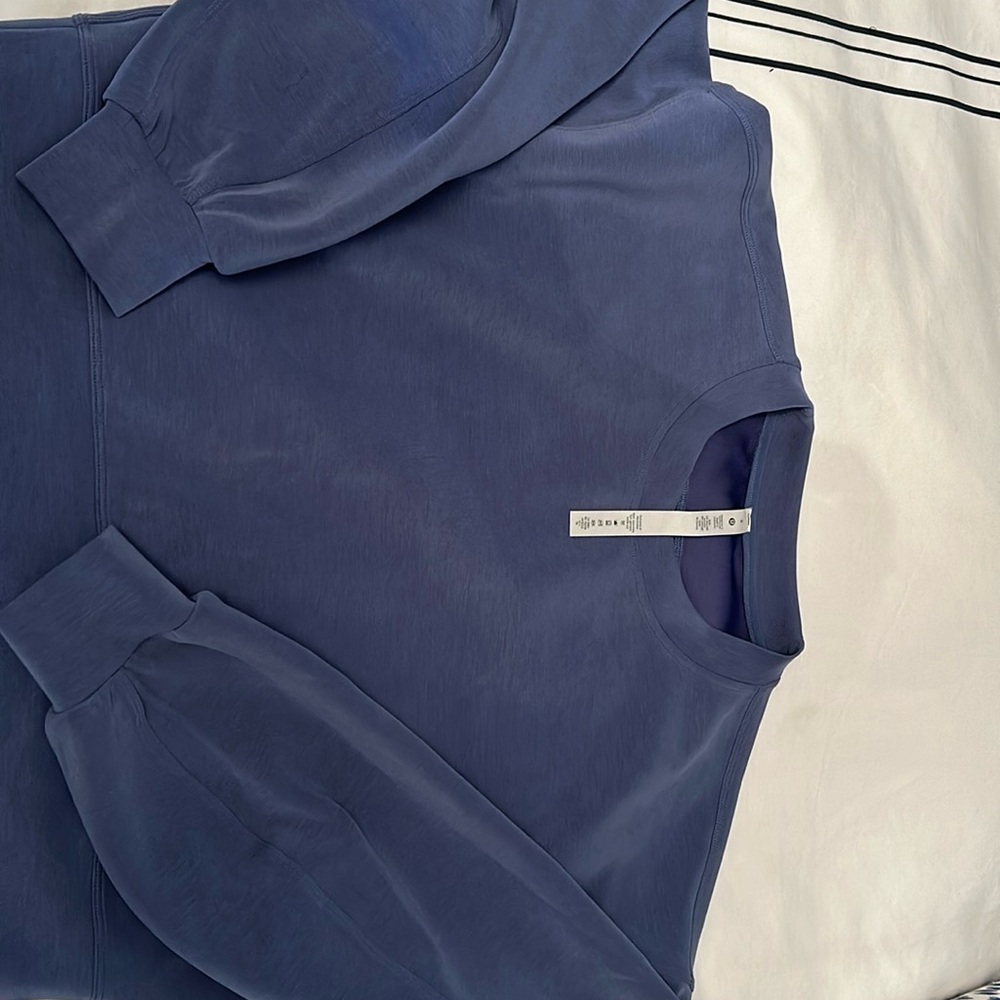 lululemon athletica Navy Sweatshirt